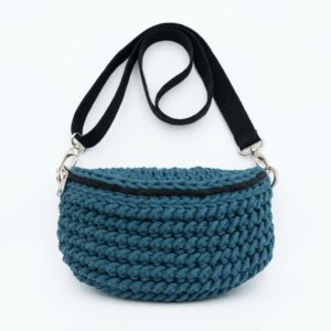 Fonottka mintás övtáska alakú crossbody