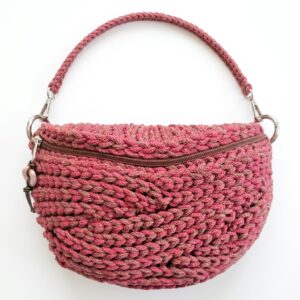 Kalács mintás övtáska alakú crossbody