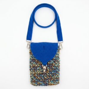 Királykék crossbody kicsi méret